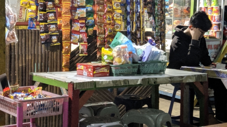 Potret masker snack (dokpri)