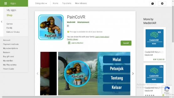 Sumber: Google Play Store/PainCoVR