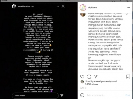 Aurra Kharisma yang sempat mengalami pelecehan saat live. - Sumber: DPIDAMU