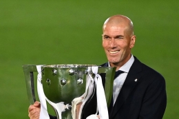 Zinedine Zidane. Afp/gabriel bouys dipublikasikan kompas.com