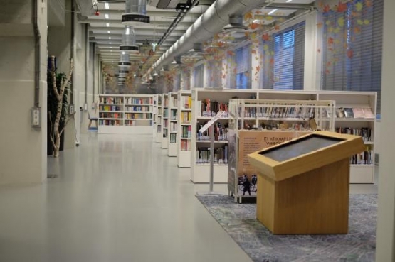 Salah satu perpustakaan di Belanda (sumber : theurbanmama.com)