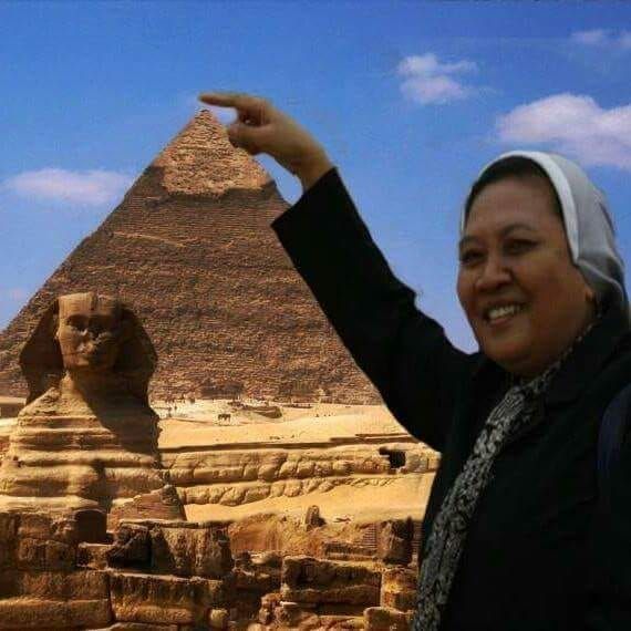 Keliling Kota Mesir Rekreasi dan Meniti Jejak Sang Bunda ( dok pri )