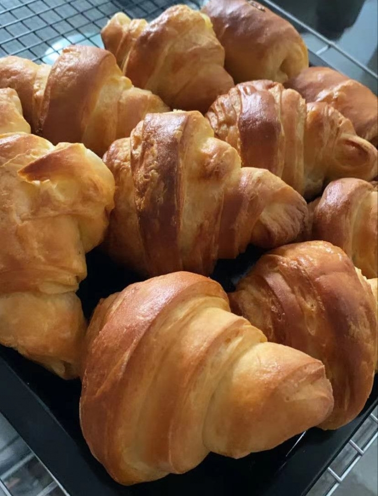 Croissant homemade buatan saya (Dokumentasi Pribadi Alexander F.)