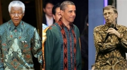 Tokoh Dunia Menggunakan Batik. Sumber Situs MerahPutih.com