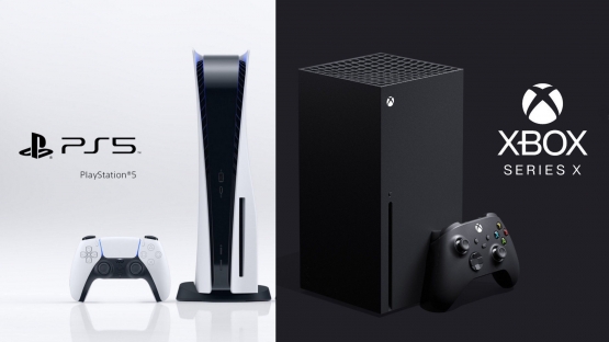 PS5 dan Xbox Series X yang merupakan generasi terbaru konsol game. Sumber gambar: Miro/teknologi.id