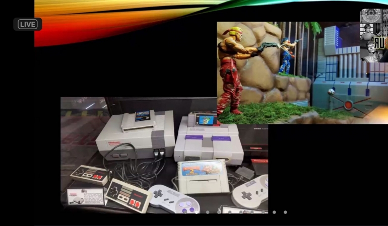 Konsol Game Nintendo dan Super Nintendo yang menjadi legenda pada masanya. Sumber gambar: tangkapan layar tur virtual
