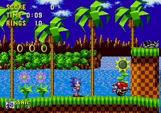 Karakter Sonic dalam permainan konsol SEGA. Sumber gambar: wikimedia.org