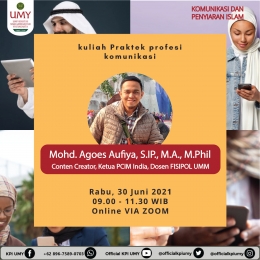 Dok. Program Studi Komunikasi dan Penyiaran Islam Universitas Muhammadiyah Yogyakarta