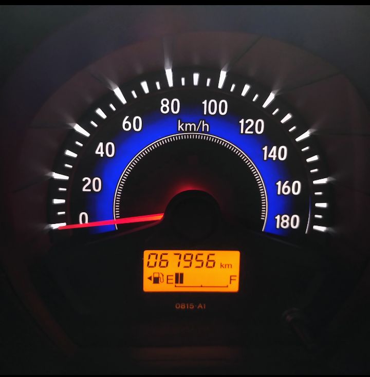 Indikator kecepatan pada speedometer (Gambar: Dokumentasi pribadi)