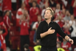 Kasper Hjulmand dengan Hebat bawa Denmark ke semifinal Euro 2020 IGambar: Jonathan Nackstrand/AP