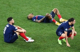 Prancis tersingkir di babak 16 besar Euro 2020. Sumber: via Detik.com