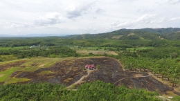 Area Pemakaman Kompleks Sutan Nasinok Harahap (Dok. Balai Arkeologi Sumatera Utara, 2018)