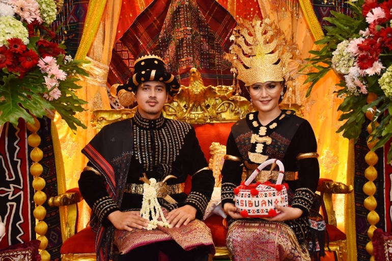 Pakaian Pengantin Mandailing (Dok.Pribadi)