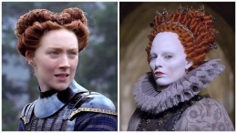 Elizabeth I pernah mengalami cacar sehingga wajahnya ditutupi bedak tebal (sumber: cleveland.com)