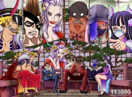Anggota Tobiroppo, pasukan elit Beast Pirates di anime One Piece episode 982