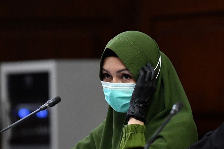 Terpidana kasus suap Pinangki Sirna Malasari. Foto: kompas.com