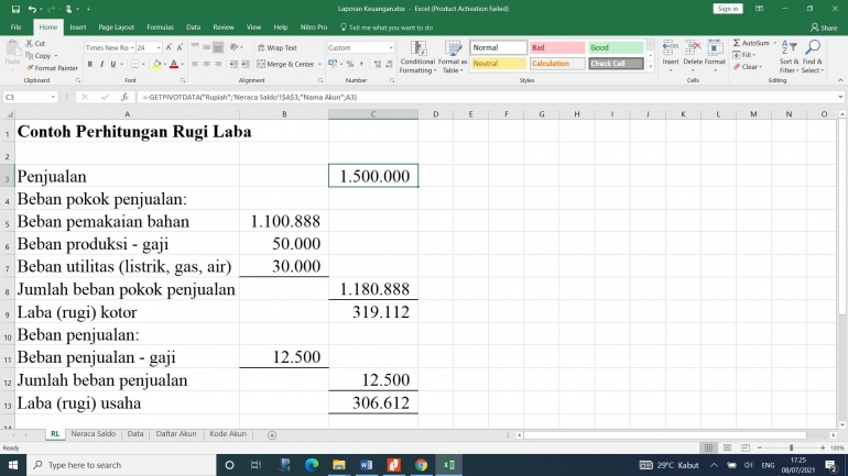 Tip Membuat Laporan Keuangan UMKM Menggunakan Microsoft Excel Halaman ...