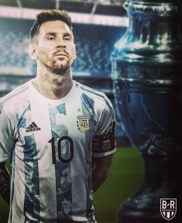 Lionel Messi. Foto by instagram: ahlitikometopo