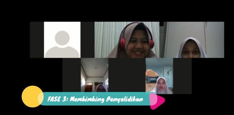 Gambar 3. Fase 3 Membimbing Penyelidikan (Dokpri)