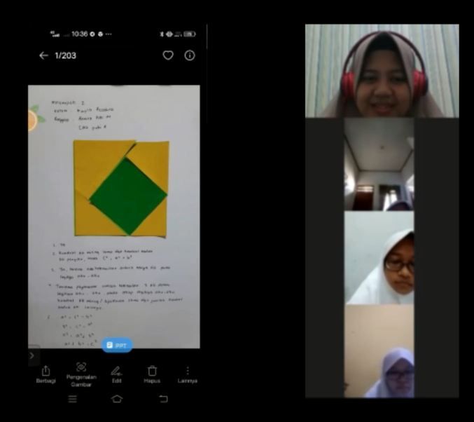 Gambar 6. Presentasi Peserta Didik (Dokpri)