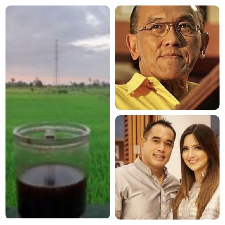 Sumber foto kiri dokpri: foto kanan atas civitasbook.com; foto kanan bawah instagram_ramadhanibakrie