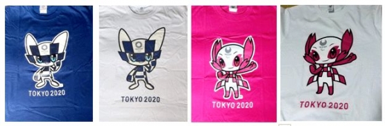 Kaos bergambar mascot Olympic Tokyo 2020, Mratowa dan Someity, dengan warna mereka yang khas, sudah menjadi milikku | Dokumentasi pribadi