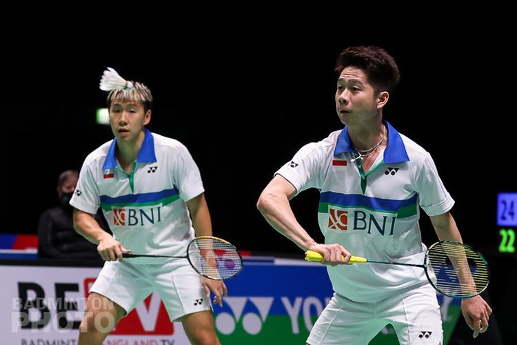 Ganda putra Indonesia, Marcus Gideon (kiri) dan Kevin Sanjaya, diharapkan bisa berprestasi maksimal di Olimpiade 2020 Tokyo. Bulutangkis Indonesia punya tradisi meraih medali emas di Olimpiade/Foto: badmintonphoto/Kompas.com