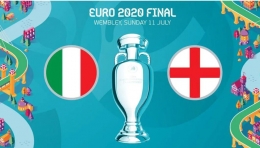 Ilustrasi Final EURO 2020 antara Italia vs Inggris (Sumber: uefa.com)