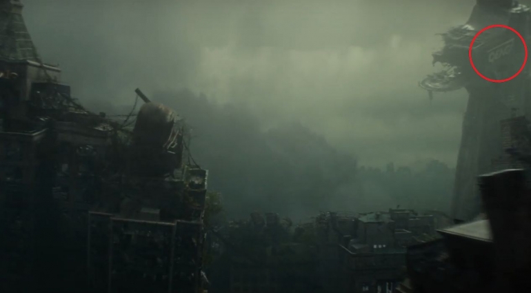 Qeng tower yang merujuk pada Kang The Conqueror. Sumber: Collider