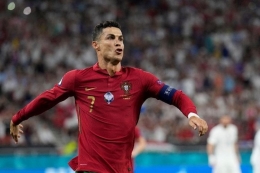 Cristiano Ronaldo, calon kuat peraih sepatu emas Euro 2020 (sumber : kompas.com)