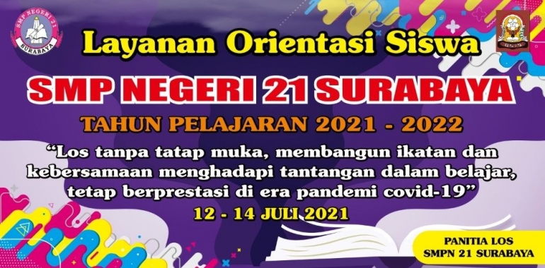 Sumber: Panitia LOS SMPN 21 Surabaya