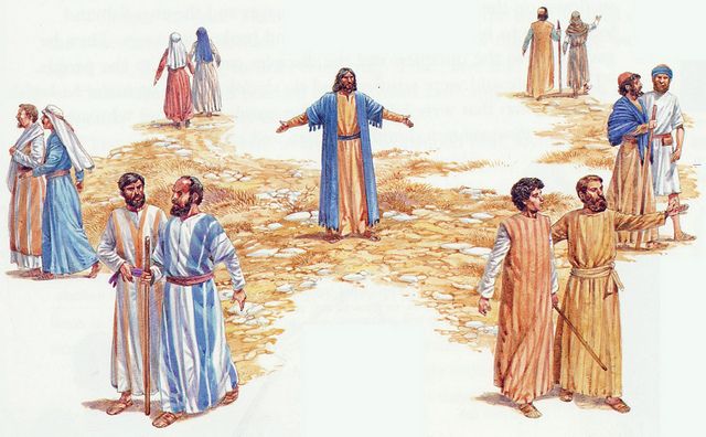 Yesus mengutus para murid berdua-dua. Foto: keuskupanbogor.org.