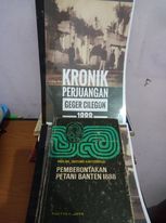 Buku Pemberotakan Petani Banten 1888, Prof.Dr. Sartono Kartodirdjo. dok. Pribadi