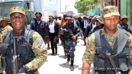 Gambar ilustrasi pasukan pengawal presiden Haiti, USGPN. Sumber :BelPolitic.com
