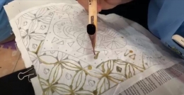 Menjelaskan Cara Membuat Batik Lukis