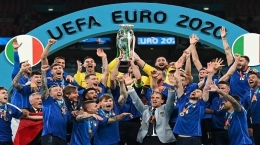 Italia Juara EURO 2021 (Sumber: tribunnews.com)