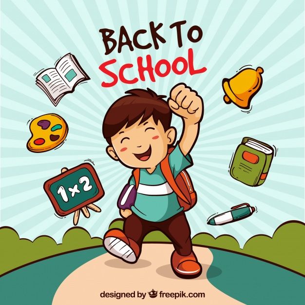 Semangat kembali ke sekolah (Sumber gambar: freepik.com)