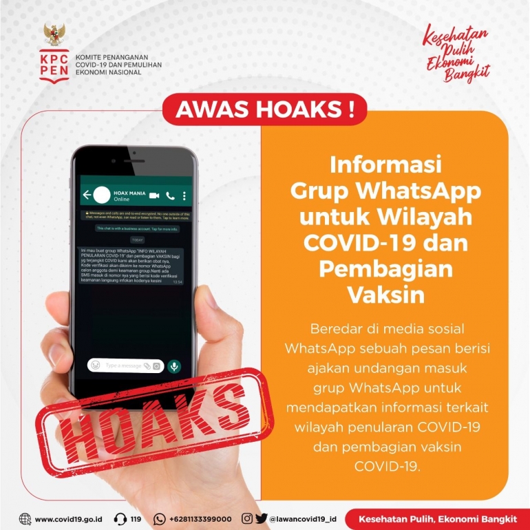 Ilustrasi. Sumber: covid.go.id