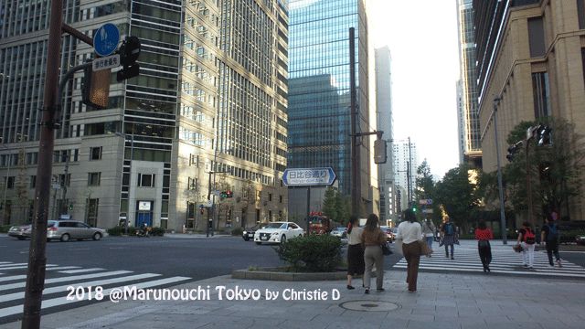 Dokumentasi pribadi - Monurouchi Tokyo, suasana dan kegiatan warga Jepang dalam kesehariannya, di lingkungan perkantoran dan bisnis ......