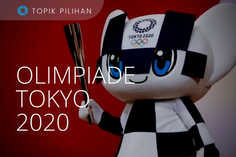 Maskot Olimpiade Tokyo 2020 | Foto oleh BEHROUZ MEHRI