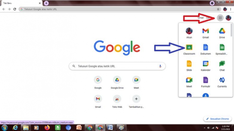 Sumber: screenshot/google.com