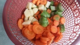 Potong-potong sayuran (DokPri)