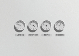 Ilustrasi perbedaan waktu di beberapa wilayah di dunia. Foto: Michal Jarmoluk via Pixabay.com