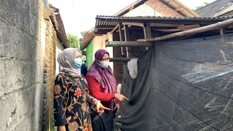 Gambar 2 : (Dokpri) Kegiatan Jumantik Desa Pagu