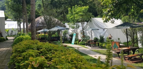 Maribaya glamping tent (Foto : dokpri)