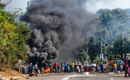 Kerusuhan di Zuma, Afrika Selatan (premiumstimesng.com).