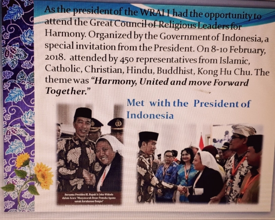 Bertemu dengan Presiden Joko Widodo di Istana Bogor (dok pri)