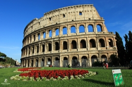 Colosseum - Roma, salah satu dari Tujuh Keajaiban Dunia Baru. Sumber: koleksi pribadi 