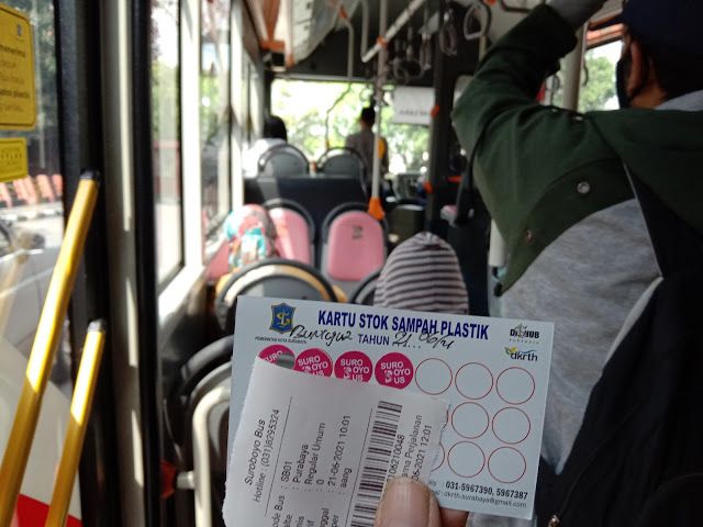 Kartu setor sampah; Dokumen Pribadi