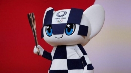Miraitowa, maskot Olimpiade Tokyo (Sumber: https://banjarmasin.tribunnews.com)